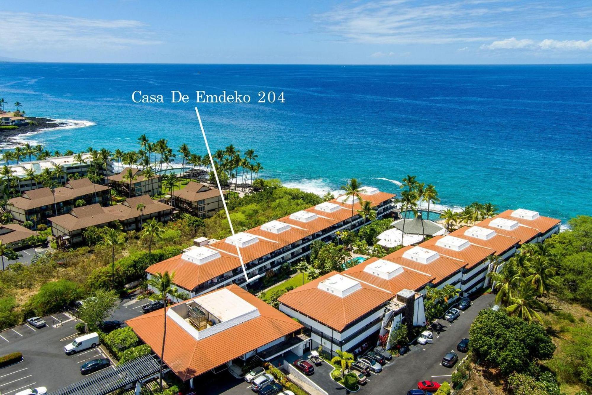 Villa Casa De Emdeko 204 à Kailua-Kona Extérieur photo
